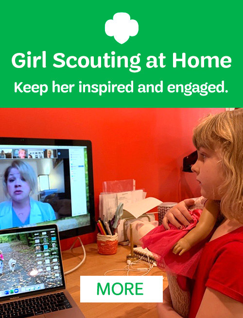 Girl Scouting at Home