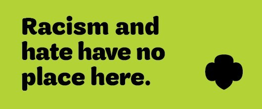 Racism and hate have no place here.