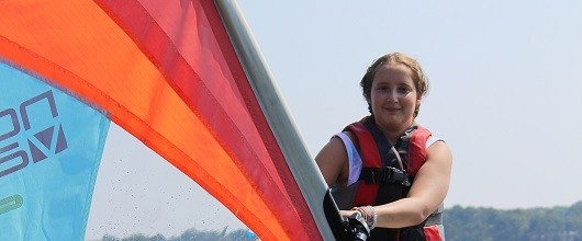 Windsurfing at Camp Favorite