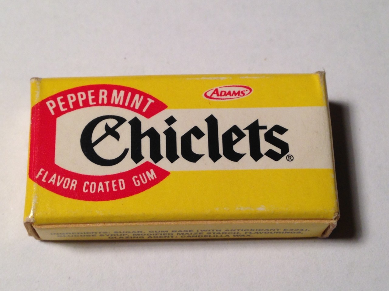 Chiclets Gum