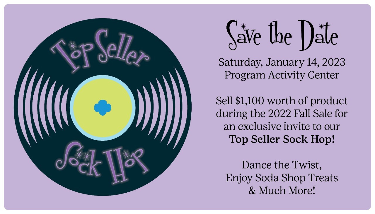 2022 Top Seller Sock Hop Logo