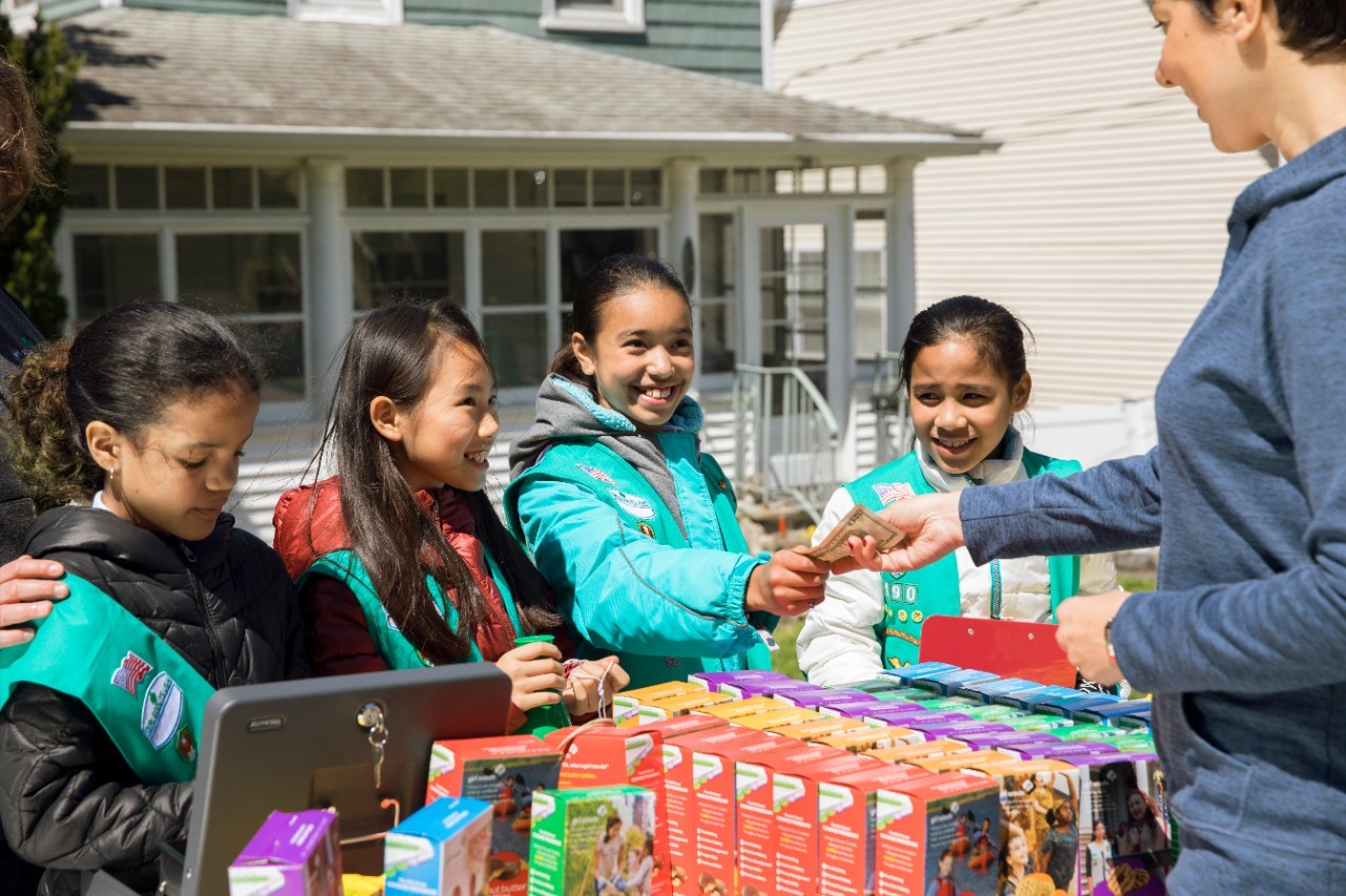 Girl Scout Cookie Booth Pic 2023