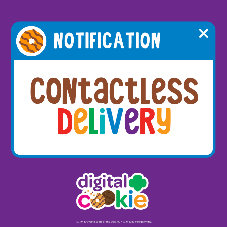 Virtual Tools Digital Cookie Contactless Delivery