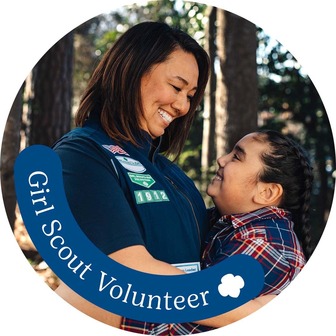 Girl Scout Navy Volunteer Frame