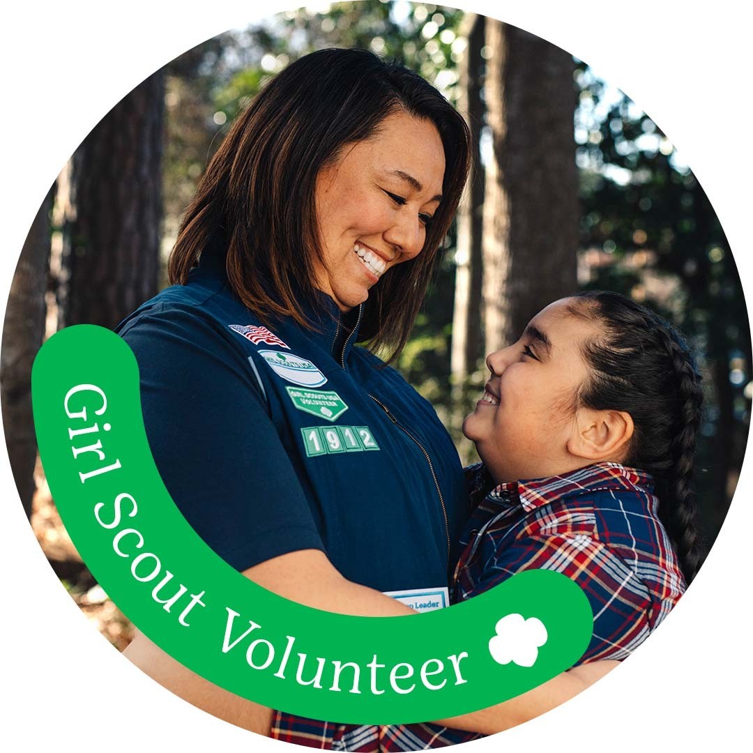 Girl Scout Green Volunteer Frame