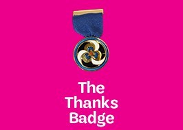 Thanks Badge