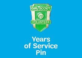 Years of Service PIn